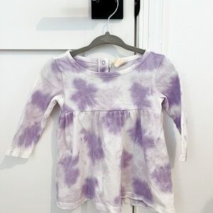 Tucker + Tate Purple Tie-Dye Casual Dress